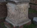Carved pedestal
